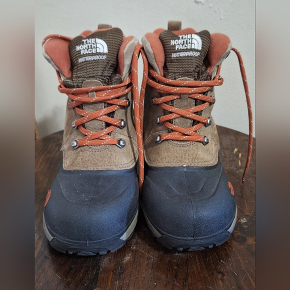 The North Face Men's Tan Hiking Boots Size 6 - Picture 4 of 12